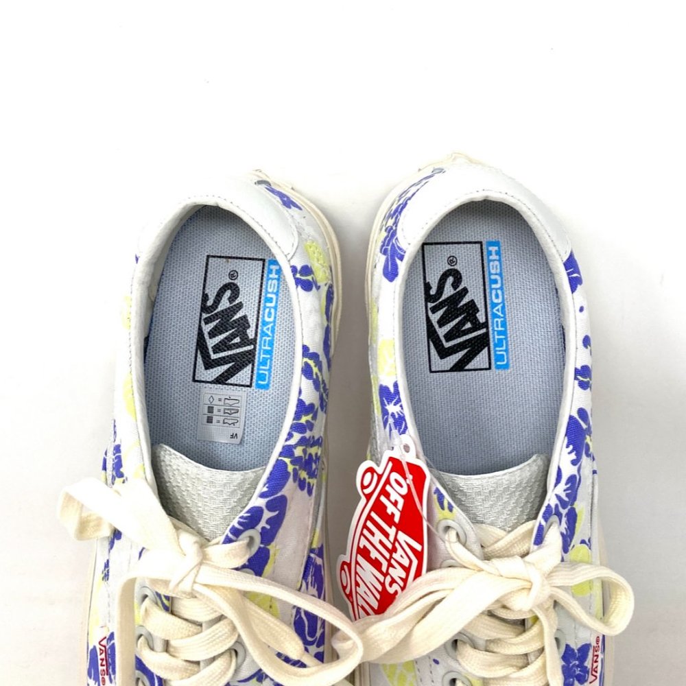 💖MEGA SALE💖VANS Acer Mesh Ni Sp Barely Women White Blue Canvas VN0A5DXZ3X6 - Picture 6 of 10